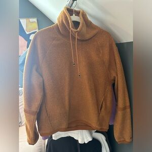 Nike fleece cowl neck